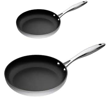 Amazon.com: Scanpan CTX Stainless Steel-Aluminum 8 and 10.25